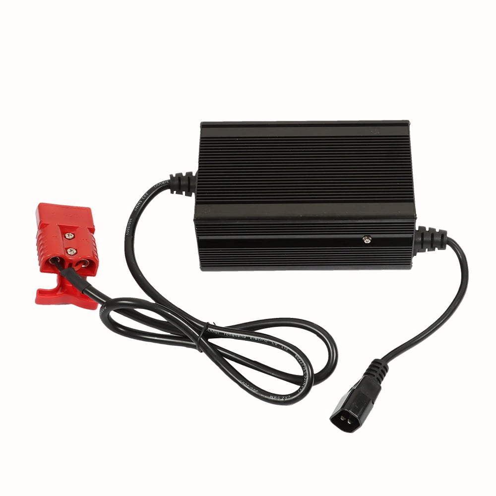 findmall 24V Floor Scrubber Pallet Jack Battery Recharger with SB120 120A Connector RED
