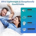 thumbnail image 5 of Ear Plugs for Swimming 3 Pairs Adults Kids Swim Ear Plugs Swimmers Ear Plugs for Men Women Waterproof Earplugs A, 5 of 5