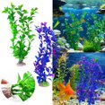 thumbnail image 4 of Artificial Fish Tank Water Plastic Aquarium Plants Ornament Decoration, 4 of 8