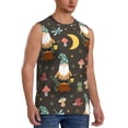 thumbnail image 2 of Yiaed Gnome Insect Frog Print Men's Singlet Vests Summer Running Muscle Tank Tops Gym Undershirt Round Neck Sleeveless for man, 2 of 5
