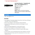 thumbnail image 2 of Cab Shock Absorber - Compatible with 2003 - 2016 Freightliner M2 112 2004 2005 2006 2007 2008 2009 2010 2011 2012 2013 2014 2015, 2 of 2