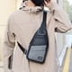 thumbnail image 4 of Mochila Oxford Multicolor para Hombres y Mujeres, Mochila de Pecho y Hombro Ajustable con Orificio para Auriculares, 12.2x7.08 pulgadas, Ligera para Senderismo Camping Viajes al Aire Libre., 4 of 7