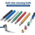 thumbnail image 1 of LJNYFDC Golf Club Cleaning Accessory Golf Club Sharpener Cleaning Tool High Strength Rustproof Compact Size Portable and Multifunctional Golf Club Maintenance Accessories, 1 of 6