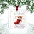 thumbnail image 5 of Christmas Money Holder Ornament, 3.14 inch Acrylic Xmas Cash Holder Ornament with Velvet Ribbon, Festive Cash Gift Tag, Holiday Money Clip, Hanging Christmas Tree Decor, Xmas Keepsake Pendant, 5 of 6