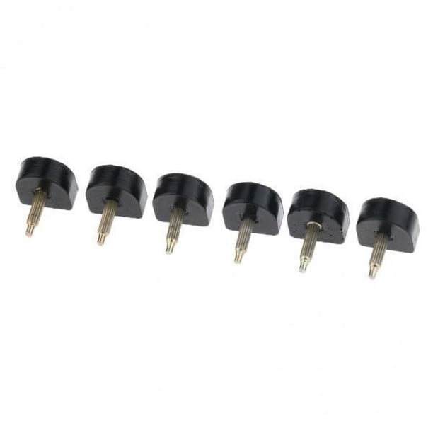 Kit de 5 Pares de Placas para Arreglo de Zapatos de Tacón Alto, Diseño Personalizable, Medidas 15x18mm en Tonos Oscuros 5 piezas