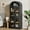 black, variant on Studyset 71.6" Tall Kitchen Pantry, Farmhouse Storage Cabinet, Arched Bookshelf with Doors Farmhouse Bookcase 15.83in Depth Display Storage Shelves 71.4in Tall Wooden Display Cabinet Rounded Bookcases