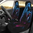 thumbnail image 2 of Vsdgher Futuristic Purple Panther Automotive Seat Covers for Cars Trucks and SUVs – Car Seat Covers for Truck Seat Protectors Set of 2, 2 of 7