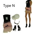 thumbnail image 1 of Moda decorativa colocación niña niño juguete Mini abrigos muñeca ropa traje fiesta, 1 of 4