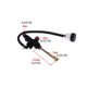 thumbnail image 4 of Speravity Bomba de freno hidráulica Universal para pie trasero de motocicleta, bomba de palanca de frenos traseros resistente al desgaste, accesorios Vehículos, repuestos y accesorios Mis Speravity VI021372-00B, 4 of 6