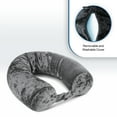 thumbnail image 3 of Cloudz Flex Universal Memory Foam Travel Neck and Body Pillow - Black, 3 of 6