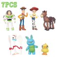 thumbnail image 1 of 7pcs/set Toy Story Buzz Lightyear Action Figures Toys Minifigures Models Collection Doll Desktop Decor Kids Gifts, 1 of 5