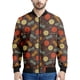 thumbnail image 3 of Chaquetas con estampado 3D de bolas de lana de colores para hombres y niños, sudadera de primavera y otoño, chaqueta bomber informal con cremallera, abrigo, 3 of 5