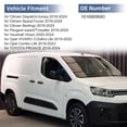 thumbnail image 2 of Reemplazo de tapa de espejo lateral izquierdo ABS negro para Citroen Dispatch/Jumpy 2016-2024 y Citroen SpaceTourer 2016-2024, 2 of 7