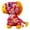 B, variant on "Fu" Horse Traditional Floral Stuffed Animal (13cm/20cm Sizes) | For Festivals Home