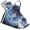 Astronaut Plant Cloud, variant on Cartoon Rocket and Planet 5 Pcs Kitchen Set Heat Resistant Oven Mitts and Non-Slip Pot Holders with Adjustable Cooking Apron