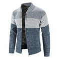 thumbnail image 4 of EGNMCR Chandail Col Roulé pour Hommes, Pulls pour Hommes Chandail Col Roulé d'Hiver à Fermeture Éclair Manches Longues Tricot Manteau pour Femmes, 4 of 8