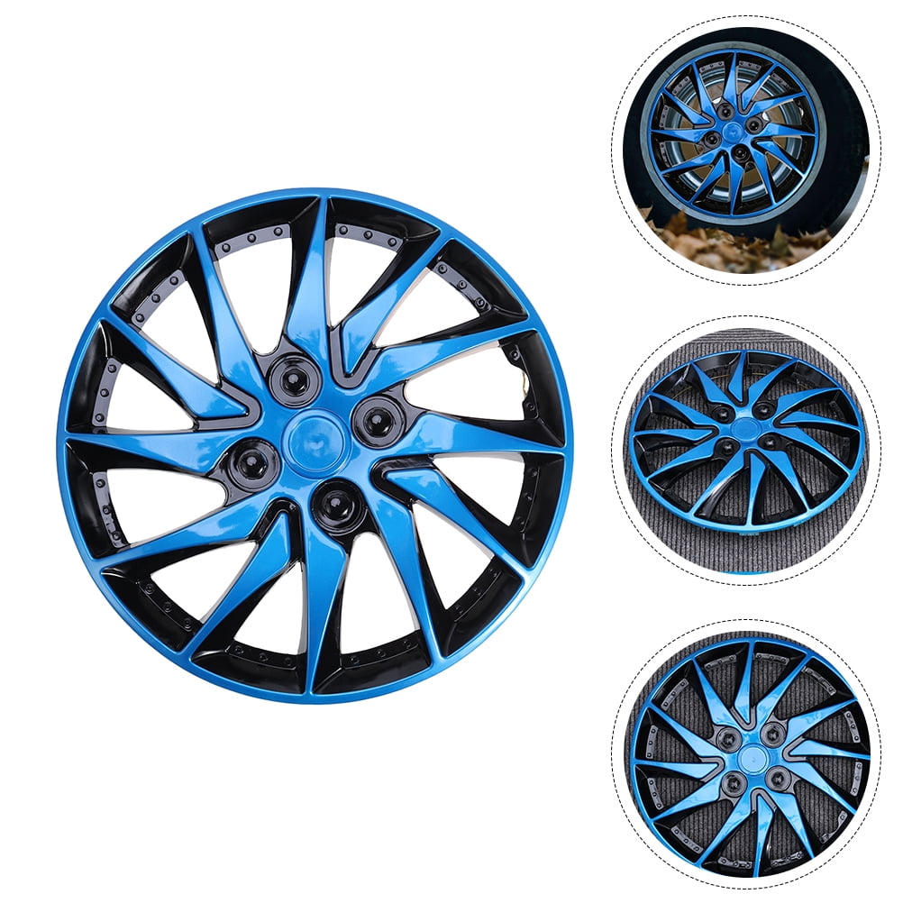 unbranded 4 pcs Car Wheel Decoration Automobile Hub Cover 14 inch Car Wheel Hub Caps