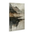 thumbnail image 3 of Stupell Industries Layered Opaque Mountain Reflection Landscape & Nature Painting Wrapped Canvas Canvas Art Print Wall Art, 24 x 36, 3 of 7