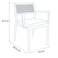 thumbnail image 4 of SILLA LEX PVC GRIS, 4 of 5