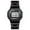 Black, variant on Men's Digital Stainless Steel Watch Backlit Multifunction Stopwatch Waterproof Sport Watches