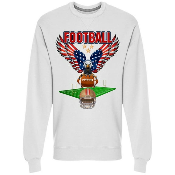 American Eagle Football Field Sweatshirt Men's -Image by Shutterstock