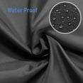 thumbnail image 4 of Waterproof Fabric Shower Curtain Liner Washable with Hooks, Soft & Light, Weight Cloth Shower Liner, Hotel Quality, Standard Size 72x72, 4 of 8