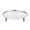 26cm, variant on opvise Stainless Steel Steamer Rack with Removable Stand Stackable Multifunction Heat-Resistant Kitchen Food Steaming Tray Steamer Basket 22cm