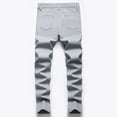 thumbnail image 3 of Boys Girls Jeans with Big Pockets Elastic Waist Slim Leg Fashion Casual Denim Pants 6-16 Years, 3 of 10