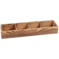 thumbnail image 3 of Wooden Tea Bag Box with Compartments Coffee Bag Holder Countertop Storage Container, 3 of 4