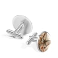 thumbnail image 3 of Butterfly Stylish Shirt Cufflink Set Made of Stainless Steel for Formal Wear - for Weddings and Special Occasions - Silver Jewelry Option Available, 3 of 6