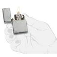 thumbnail image 5 of Zippo 1935 Replica with Slashes Brushed Chrome Pocket Lighter, 5 of 6