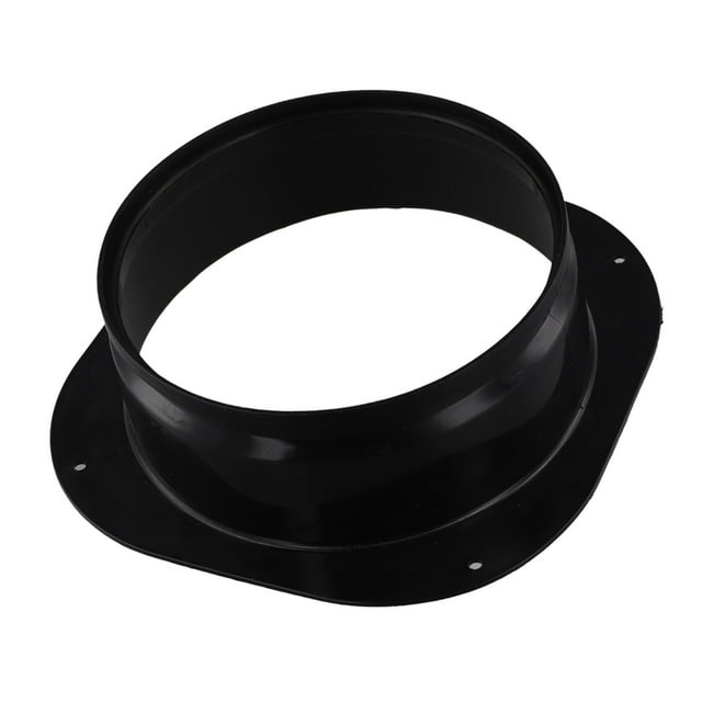 Adaptateur de Tuyau de Ventilation, Connecteur de Bride, Connexion de Tuyau d'Échappement, Interface de Bride Carrée à Ronde