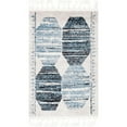 thumbnail image 3 of Contemporary Ariella Collection Area Rug 10' Round - Blue, 3 of 5
