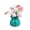 Blue, variant on DQQ153 High-grade Handmade Antique Lace Lucky Bag, Money Bag, Glass Vase Decoration, Living Room Table, Tea Table, Flower Arrangement