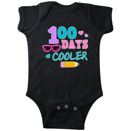 

Inktastic 100 Days Cooler in Pink Gift Baby Girl Bodysuit