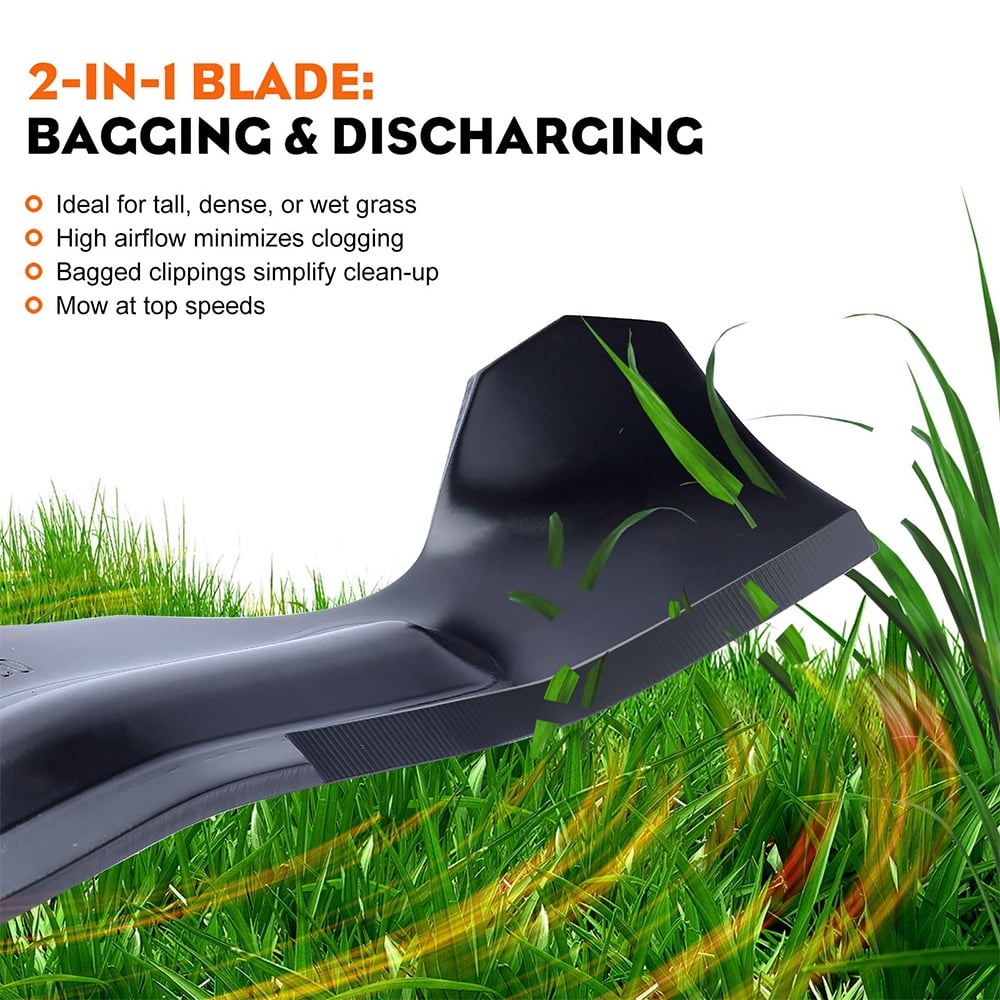 3 PCS High Lift Blades 942-04053C for Cub Cadet 50" Deck Mower RZT50 ZT1-50 LT1050 LTX1050 ZT2-50