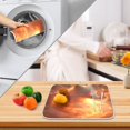 thumbnail image 4 of Ryvnso Fox at Fire Dish Drying Mat for Kitchen Countertop 18x24 Large Dish Pad Drainer Rack Dish Sink Mats, 4 of 7