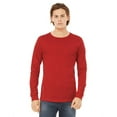 thumbnail image 1 of Bella Canvas T-Shirt Unisexe à Manches Longues Rouge G, 1 of 3