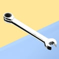 thumbnail image 3 of 17 Mm Wrench Shower Head with Shut off Valve Desk Privacy Panel Plum Bossom, 3 of 5