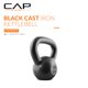 thumbnail image 2 of Kettlebell CAP Barbell de 9 kg de hierro fundido negro, 2 of 8