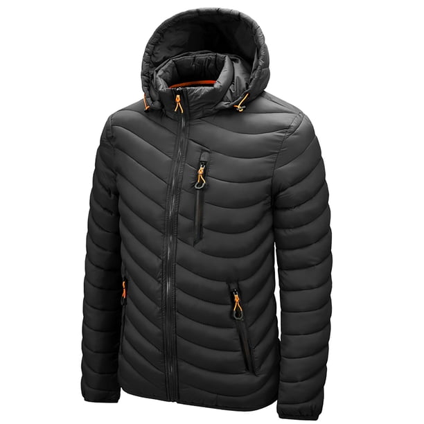 Chaqueta de otoño e invierno para hombre Chaleco de algodón Chaqueta cálida Pompotops oipoqjl10415