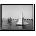 thumbnail image 2 of Historic Framed Print, N.Y.Y.C. fleet, Newport harbor - 6, 17-7/8" x 21-7/8", 2 of 9