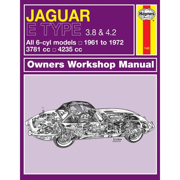 Jaguar E Type (61 - 72) Haynes Repair Manual ^