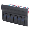 thumbnail image 1 of Switch Control Panel, Electrical Switch Panel DC12V 24V Impact   for Buses, 1 of 8