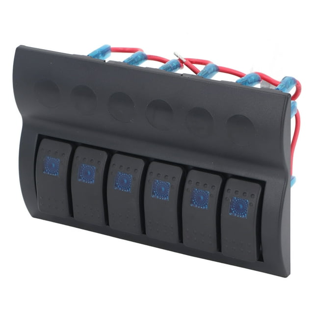 Switch Control Panel, Electrical Switch Panel DC12V 24V Impact for Buses