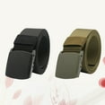 thumbnail image 6 of Masteelf Canvas Waist Belt for Men Lightweight Tearresistant and Durable with Plastic Buckle Adjustable 2 Pcs Assorted Color, 6 of 10