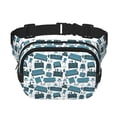thumbnail image 1 of Balery Modern Furniture Mochila Cinturón para Mujeres y Hombres, Bolsa de Cintura Impermeable de Doble Capa con Correa, 1 of 8
