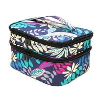 HBBKVI Double-Layer Sewing Organizer Box with 30 Pockets Sewing Supplies Organizer Double-Layer Sewing Box Organizer Accessories Storage Bag Large Sewing Basket