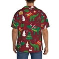 thumbnail image 5 of KLL Print Men's Shirt Short Sleeve Button Down Summer Cuba Beach Shirts- XX-Large, 5 of 7