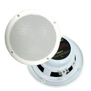 2) New PYRAMID MDC7 6.5" 240W Dual Cone Marine/Boat Outdoor Speakers Waterproof